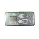 0454007-V10 Vita Spa | Spaside Control, Vita ICS, DISC, 8-Button, LCD, Up-Pump1-Pump2-Light, Down-Aux1-Aux2-Prog