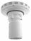 A & A MANUFACTURING CLEANING HEADS | ADAPTOR WITH STYLE 1 INTERNAL, WHITE | 555807