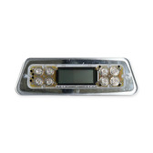 103741 Balboa | Spaside Control, Coleman (Balboa) 460 MX700, 8-Button, LCD, 8 Pin Molex, No Overlay