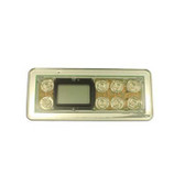 54121 Balboa | Spaside Control, Balboa VL801D, Serial Deluxe, 8-Button, LCD, No Overlay