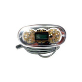 55676-09 Balboa | Spaside Control, Balboa TP600, 6-Button, Oval, LCD, No Overlay, 4 pin Molex