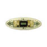 650-0420 Balboa | Spaside Control, Marquis (Balboa) MTS97, Oval, 6-Button, LCD, No Overlay