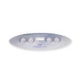 650-0648 Marquis Spa | Overlay, Spa Side, Marquis (Balboa),  Oval, 4-Button, Jets-Temp-Settings-Light | Discontinued