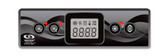 9916-101500 Gecko Alliance| Overlay, Keypad, Gecko in.k300-2OP-GE1, 2 outputs