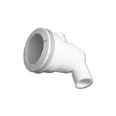 210-5960 Waterway Plastics | Body Assembly, Jet, Waterway Poly Jet, Ell Body, 3/4"S Water x 1/2"S (1"Spg) Air, 2-5/8" Hole Size w/ Wall Fitting