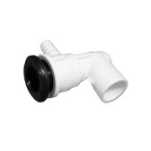 212-1620 Waterway Plastics | Body Assembly, Jet, Waterway Euro Cluster, 1/2"S Water x 3/8"RB Air, 1-1/16" Hole Size