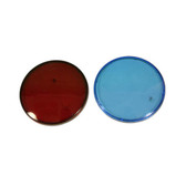 630-0005 Waterway Plastics | Light Lens Kit, Waterway, Colored Lens Only (1 Red & 1 Blue)