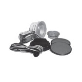 630-6205 Waterway Plastics | Light Lens Kit, Waterway, OEM, 8', Amp, Front Access, 3-1/4"Face, 2-1/2"Hole