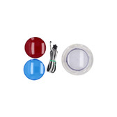 630-K105 Waterway Plastics | Light Lens Kit, Waterway, Jumbo OEM, 8', Rear Access, 5"Face, 3-3/4"Hole