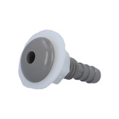 670-2137 Waterway Plastics | Air Injector, Waterway  Button Style, 1/4" Barb, Gray