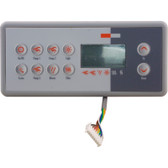 3-00-7068 | Gecko Alliance | Topside, Gecko TSC 8/K 8, 10 Button, 3 Pump, Large Rec, LCD |
