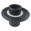 08417-0100 PENTAIR FLOOR INLET ASSEMBLY GRAY Floor Inlet Fitting with 1.5 -Inch Slip Brushing, 2-Inch Slip, Gray