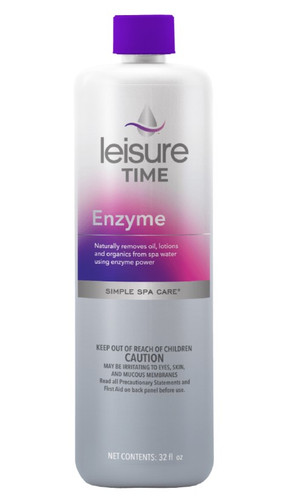 SGQ | Leisure Time | Water Care, Spa Scum Gone, Enzyme, 1Qt Bottle