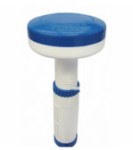 K676BU/B | Poolstyle | Blue/White Float Dispenser for 1" Tablet