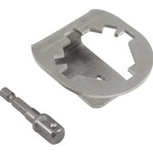 MT-50-S | Multi-Tork | Tool, Socket, 3 and 4-Lobe Clamp Knob, Stainless Steel