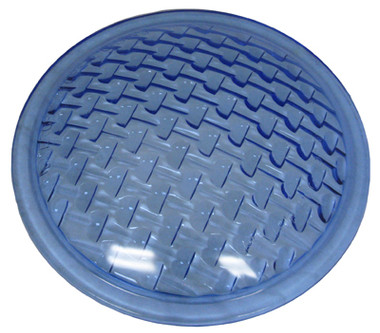 PENTAIR/AMERICAN PRODUCTS | Lens , med . blue , 8 3/8 in . dla ., tempered | 79100200
