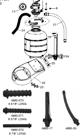 ASTRAL | FILTER BASE 15” & 17” | 19460R0001