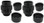 WATERWAY | Bulkhead Fittings Pack, Ftting Nuts O-Ring 21/2” to 2” Reducers |  550-4270