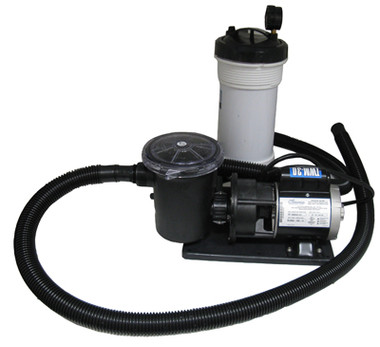 WATERWAY | COMPLETE PUMP & CARTRIDGE FILTER, 25 SQ FT TWM, 1/8 HP, 115V, 1-SPEED, 6' NEMA CORD, WITH TRAP | 520-4070