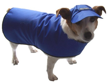 Waterproofed nylon dog coat