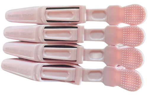 Smart Tech Lock Tight Clips "Baby Pink" 4 Pack