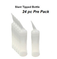 24 PACK Slant Tip Applicator Bottle 8 oz., hair color, hair applicator,chemicals,