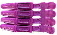 Smart Tech Lock Tight Clips " Fuchsia" 4 Pack