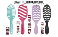 Smart Tech Brush Combo  4 pc 