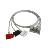 Philips Telemetry 3-lead grabber set, AAMI grabber termination non-shielded - M1421A 