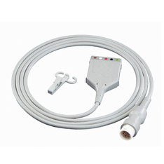 Philips 5-Lead ECG Patient Trunk Cable, AAMI accepted safety connector, 9 Feet, shielded - M1600A