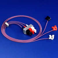 Philips Cable - Unshielded 3-Lead With Safety Connection Mini-Clip, AAMI, (.7m), Color Purple - M1609A