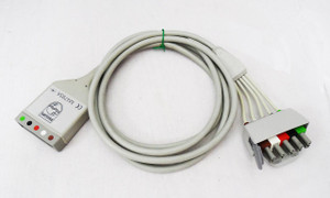 Philips ECG Extender trunk cable, 5-lead AAMI telemetry, TeleMon, shielded - M4793A