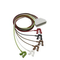 Philips ECG 6-Lead Cable With Grabber Ends, AAMI, Tele - 989803171861