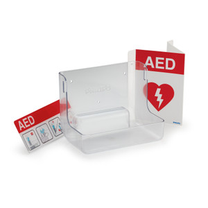Philips - 861477 AED Wall Mount and Signage Bundle