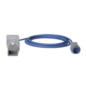 Philips SpO2 Cable, 9-pin D-sub Adapter Cable (12-pin), adapts 9-pin sensors to 12-pin sockets - M1900B