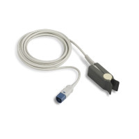 Philips Reusable Clip Adult SpO2 Sensor Finger Clip, 8-Pin Connector - M1196A