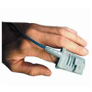 Philips Reusable Adult SpO2 Sensor Finger, 8-pin connector - M1191B
