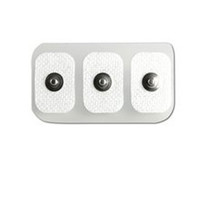 Philips neonatal/pediatric solid gel electrode disposable, neonatal and pediatric monitoring, cloth, 7/8" x 1-1/4" (22mm x 33mm) - 13951C
