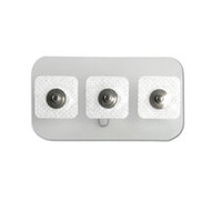 Philips neonatal/pediatric snap electrode, square, disposable, neonatal and pediatric monitoring, 7/8" x 7/8" (22mm x 22mm) - 13955C
