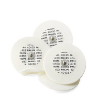 Philips adult foam ECG electrode, disposable monitoring and stress testing, wet gel - 40493D