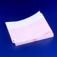 Philips PageWriter XL Thermal Paper, 8.5"x11" z-fold paper with header (7.3cm), 206mm red grid, cardiograph recording paper - M1707A