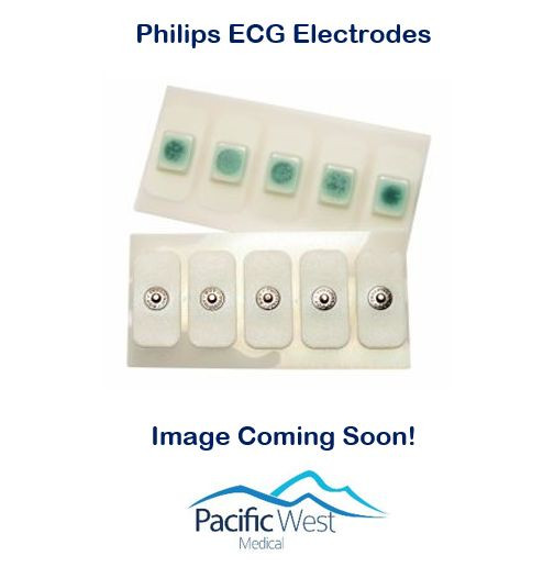 Philips Solid Gel ECG Electrode, 5/pouch 989803129091