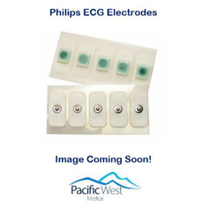 Philips Solid Gel ECG Electrode, 5/pouch 989803129091