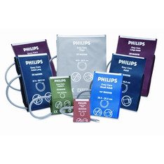 Philips - M4555B5 (Philips/Philips -  Antimicrobial Cuff, Single Hose, Adult 5/bx)