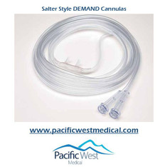 Salter Labs 4804 Adult Demand cannula with 4ft. supply tubes