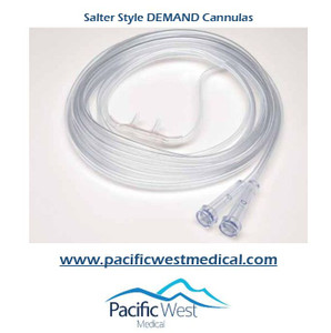 Salter Labs 4804 Adult Demand cannula with 4ft. supply tubes