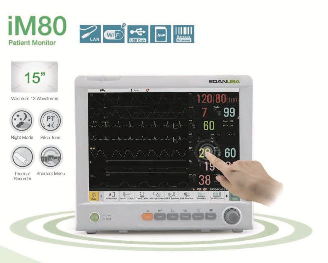 Buy EDAN IM8 Patient Monitors | Pacific West Medical