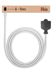 LNCS NeoPt-3 - Neonatal Preterm adhesive sensor - 3ft (<3 or >40kg) (Box of 20)