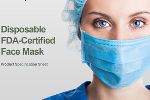 Disposable FDA-Certified Face Mask
Call for pricing (833) 201-7057