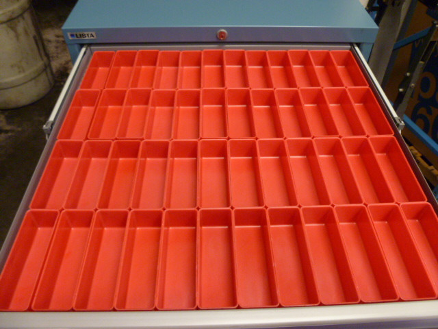2 x 6 x 2 Red Plastic Box (Actual dimensions: 1.95 x 5.85 x 1.75)